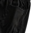 thumbnail image 6 of PEASKJP Baby Jogger Baby Boy's 2-Pack Pants, Toddler Cotton Pull on Jogger, Kids Dinosaur Drawstring Elastic Sweatpants Black,11-12 Years, 6 of 7
