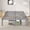 Grey, variant on Merrland 14" Twin Size Metal Platform Bed Frame with Under-bed Storage, Heavy-duty, No Box Spring Needed, Easy Assembly, Grey