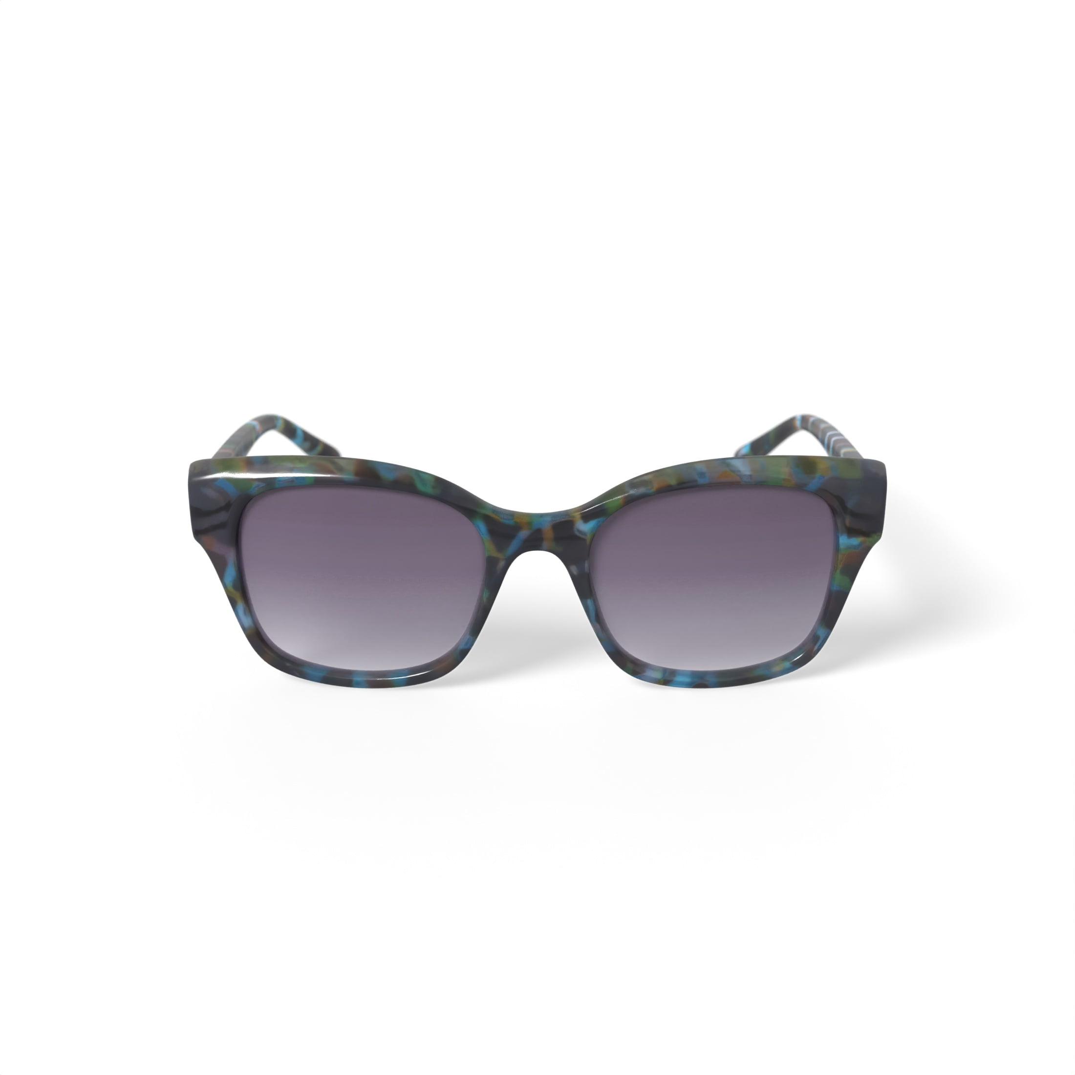Christian Siriano Rx'able Womens Sunglasses, Daphne, Teal Tortoise, 53.5-19.5-139