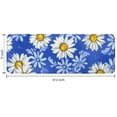 thumbnail image 7 of Blue Daisy Flower Lightblue Petals Pattern Kitchen Rug Mat,Kitchen Runner Rugs Non Skid Washable,Decorative Kitchen Floor Mats for Kitchen,Sink,Laundry,17"x47.2", 7 of 7
