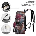 thumbnail image 4 of Resident Evil-theme Backpack, Campus style schoolbag Bookbag with Adjustable Shoulder Straps And Large Zip Compartment, Unisex Travel Bags.42x30x15cm, 4 of 6