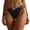 Black, variant on G String Thongs for Women Low Rise Cut Out Triangle Underwear Soft Stretchy Ladies Panties with Bow Decoration S-XL