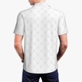 thumbnail image 6 of Cauagu Travel Around The World Airplane Print Men's Polo Shirts, Short-Sleeve Polo Shirts for Men Performance Golf Shirt Athletic Casual Collared T-Shirt-3X-Large, 6 of 8
