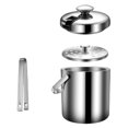 thumbnail image 1 of Outdoor Stainless Steel Ice Bucket For Parties Bars 22.2X14CM Wine And Cocktail Adjustment 1 Set, 1 of 3