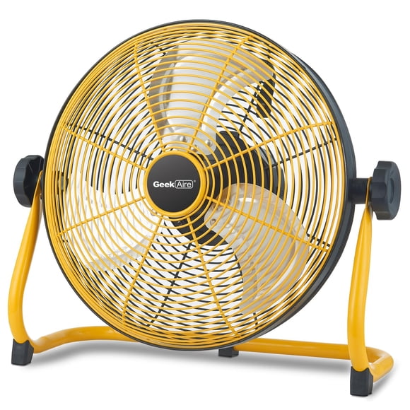 Ventilador portátil Geek Aire 12 con cuchilla metálica, batería de 20 h