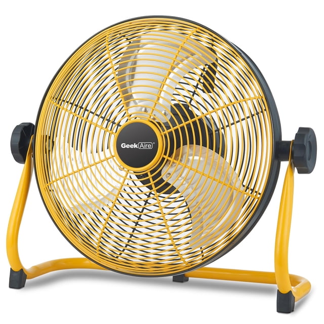 Ventilador portátil Geek Aire 12 con cuchilla metálica, batería de 20 h