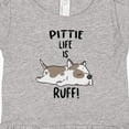 thumbnail image 4 of Inktastic Pittie Life is Ruff Spotted Pit Bull Girls Baby Dress, 4 of 5