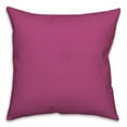 thumbnail image 2 of Creative Products Magenta Aster Floral 18 x 18 Spun Poly Pillow, 2 of 3