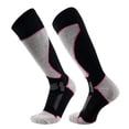 thumbnail image 1 of Calcetines Esquí Térmicos Gruesos Invierno Hasta La Rodilla para Senderismo Hombres Y Mujeres () Rosa, 1 of 3