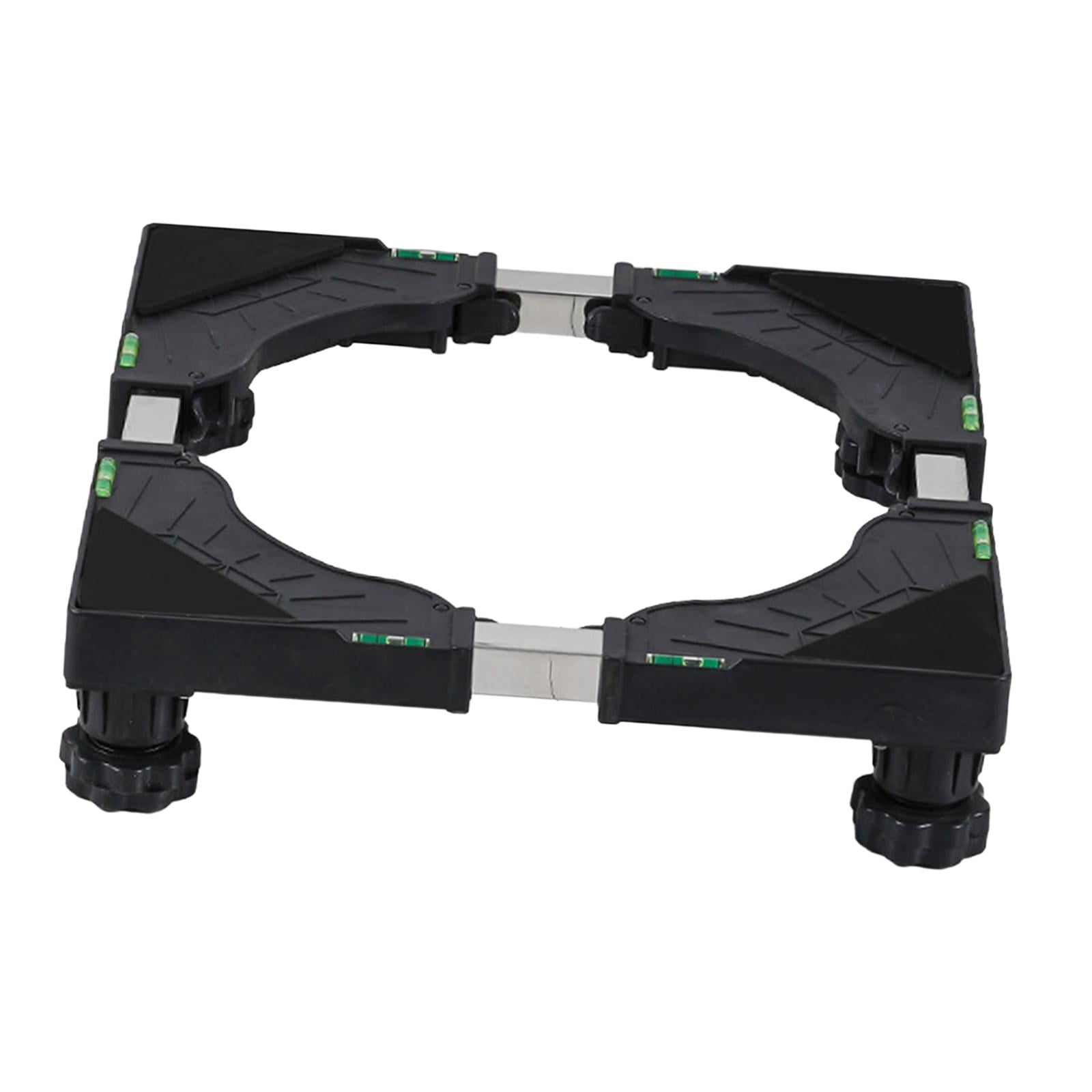 Fiocias Clothes Dryer Stand, Adjustable Washing Machine Base with 4 Sturdy Feet, Washing Without Wheels