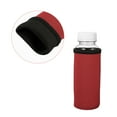 thumbnail image 4 of Uxcell Insulated Textured 12oz Neoprene Bottles Covers Can Cooler Sleeves Red 2 Pack, 4 of 6