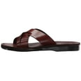 thumbnail image 2 of Jerusalem Sandals Jesse - Mens Brown, 2 of 6