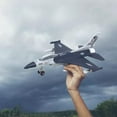 thumbnail image 4 of Alloy Diecast Pull Back Airplane American Fighter Aircraft Display Dark Blue, 4 of 8