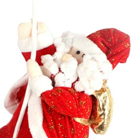 

Ruanlalo Festival Pendants Wear-Resistant Santa Claus Xmas Pendant Realistic Classic for Home