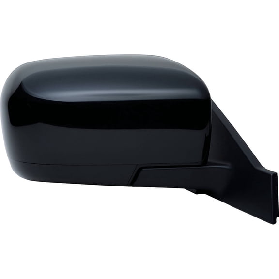 66029M - Fit System Passenger Side Mirror for 06-10 Mazda 5 black, PTM, foldaway, Power