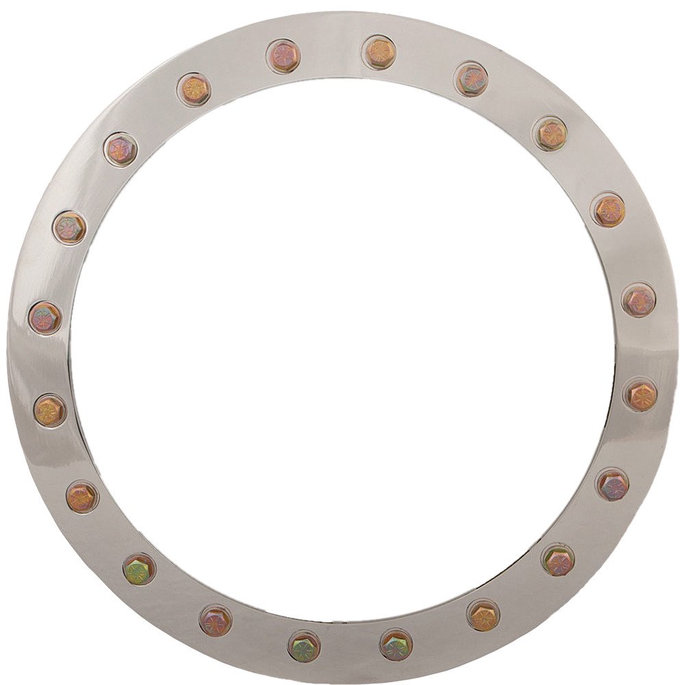 RACELINE BEADLOCK RING 14 IN POLISHED RBLA14OUTERALUM