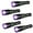 5 Pack, variant on UV Flashlight Rechargeable, 2-in-1 Powerful Blacklight LED Flashlight, Tactical 6 Modes Bright High Lumens Water Resistant Zoomable Detector for Pet Urine Curing Resin Camping Emergencies