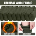thumbnail image 3 of 8 Pairs Men's Wool Military Boot Socks Thermal Army Socks Hunter Boot Anklets Men Thick Wool Anklets for Cold Weather Combat Tactical Hiking Hunting, 3 of 6