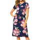 thumbnail image 3 of Vestido floral de manga corta de verano Simier Fariry 2024 para mujer, 3 of 6