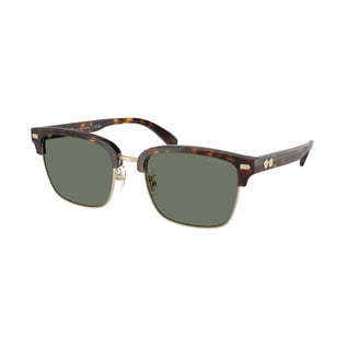 COACH HC7135 C7999 565413 Light Gold/Brown Square Sunglasses 54mm