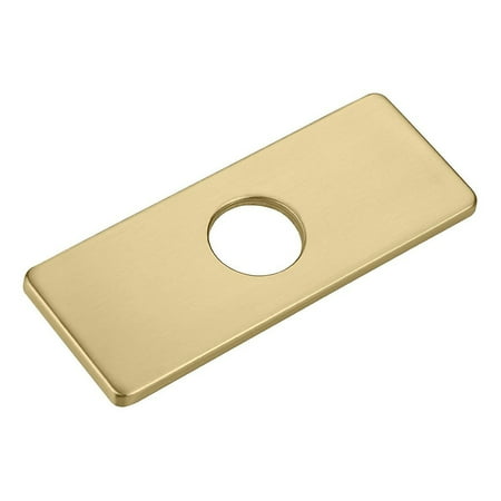 

Goodhd Faucet Plate Hole Tap Cover Deck Plate 304 Stainless Steel Bathroom Kitchen Sink