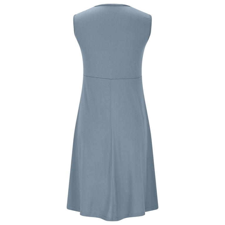 grey midi bridesmaid dresses Zapakasa Women Brown Chiffon Polka Dots Dress Tea Length V-Neck A-Line Long  Sleeves Party Dress