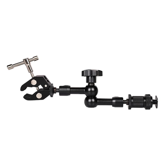 articulado ajustable, con súper abrazadera con tornillo de rosca de 1/4 "para monitor LCD con , DSLR, equipo de cámara 7 pulgadas CUTICAT Brazo ajustable