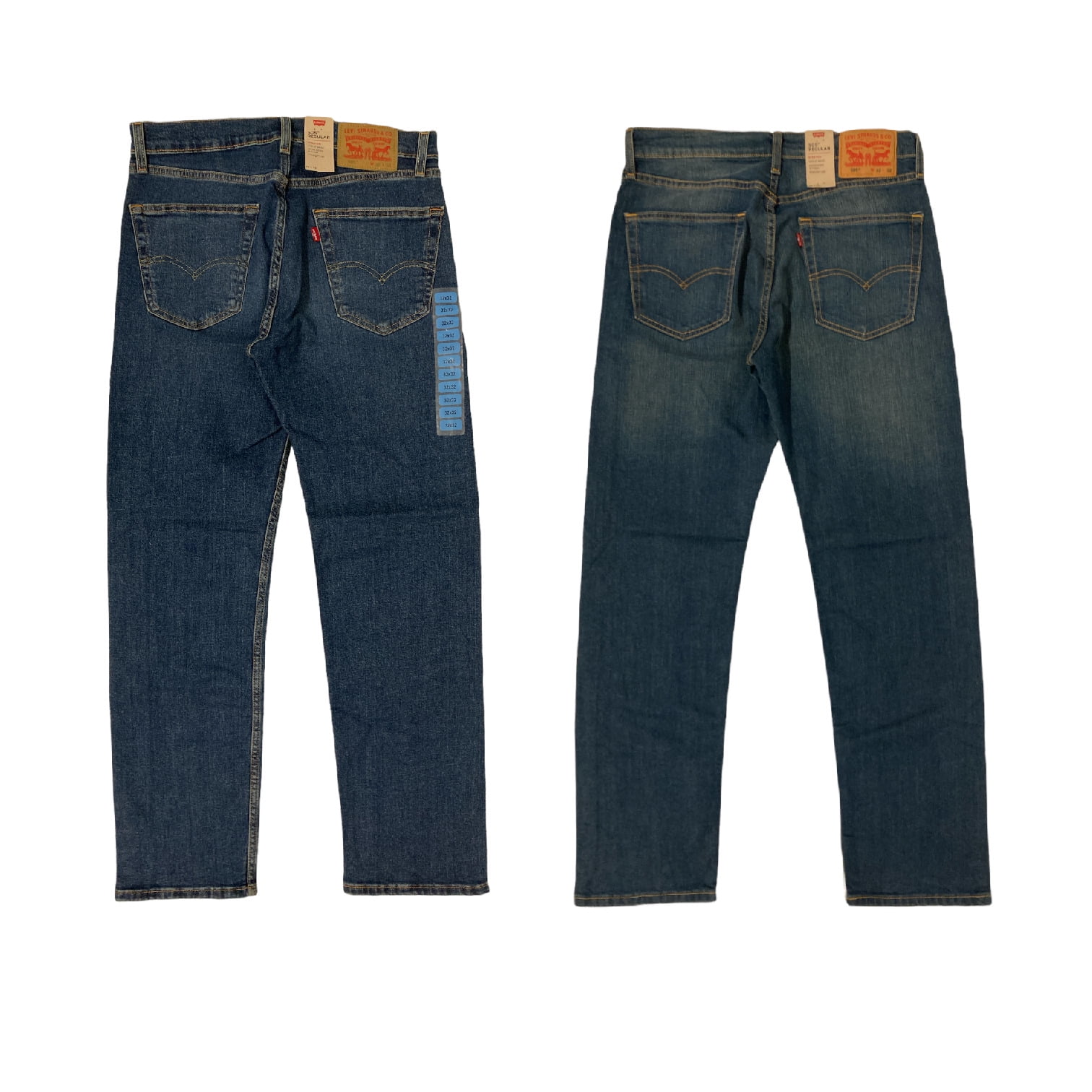 Levi Men's 505 Regular Fit Straight Leg Stretch Jeans Levi Men's 505 Regular Fit Straight Leg Stretch Jeans