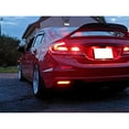 thumbnail image 6 of Smoked Lens 60-SMD LED Bumper Reflector Lights For 2013-2015 Honda Civic Sedan, Function as Tail, Brake & Rear Fog Lamps, 6 of 9