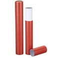 thumbnail image 1 of Uxcell 2 Inch x 15 Inch Poster Tube Photo Storage Tube Calligraphy Painting Tubes Mailing Tubes, Red 2 Pack, 1 of 5