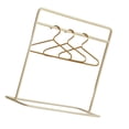 thumbnail image 2 of Yinanstore Doll Garment Rack with Hangers,Doll Wardrobe Furniture,1/12 Scale Iron Mini Clothes Rack for Photo Props Accessories Ornament White, 2 of 8
