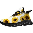 thumbnail image 3 of Uminder Womens Running Shoes Sunflower Sneakers Black Shoes Size 5, 3 of 5