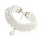 thumbnail image 1 of Necklace, 1Pc Simple Fashion Simulated Pendant Necklace for Women, Elegant Neck Accessory, 1 of 5