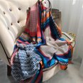 thumbnail image 4 of Sonducket Bufanda de lujo ligera y portátil para mujer, bufanda de lujo con estampado cálido que viaja Accesorios de disfraces estilo 4, 4 of 6