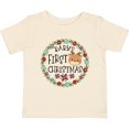 thumbnail image 3 of Inktastic Baby's First Christmas with Reindeer Boys or Girls Baby T-Shirt, 3 of 5