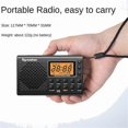 thumbnail image 5 of Full Band FM AM SW Portable Radio Stereo Digital Display Dual-Purpose Manual FM Radio, 5 of 5