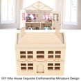thumbnail image 3 of Casa De Muñecas En Miniatura, Casa De Villa, Decoración Casa De Muñecas, Casa De Villa, Juego Versátil Para El Hogar Para Niños, 3 of 7