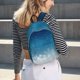 thumbnail image 5 of Disketp Christmas Snowflakes Mochila de Lona Estampada, Mochila Escolar de Viaje Ligera para Estudiantes y Portátil-Medium, 5 of 5
