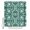 Snow SkyBlue DarkGreen, variant on Black Blue Floral Shower Curtains for Bathroom Waterproof Fabric Bath Curtains Decor Bath Tub Curtain Vintage Pastoral Botanical Leaves Decorative Shower Curtain Sets with 12 Hooks, 72x72 Inch