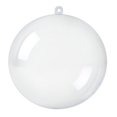 thumbnail image 5 of Bola transparente Bola navideña Bola decorativa hueca Caja de dulces de plástico Apertura y cierre Bola de flor eterna Bola transparente, 5 of 5