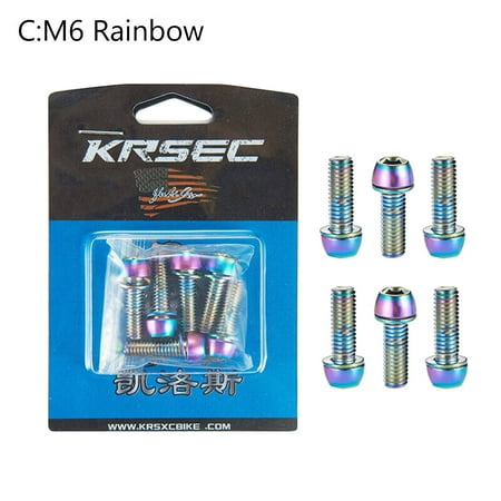 

18mm M5 M6 Bicycle Stem Screws Fixing Screw Bike Screw Repair Tools Mountain Tool Stem Bicycle Components