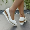 thumbnail image 5 of Shoes for Women,Comfortable Casual Shoes New Casual Wedge Heel Pointed Toe On Fashion Footwear For Daily Wear And Work Engagements,Walking Shoes(Size:7), 5 of 9