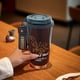 thumbnail image 3 of 500 ml de lirio de la taza Thermos del valle con frasco de flores de paja Lily de acero inoxidable de la taza de café del valle para mujeres hombres, 3 of 5