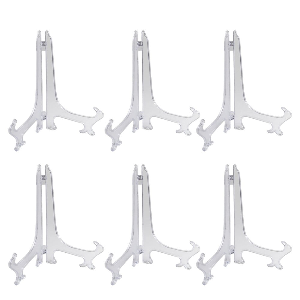 MYG 6 Pcs Support Décoratif pour Assiettes Chevalet Cadre Photo Piédestal Ornement