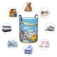 thumbnail image 6 of Adventure Time Jake The Dog Large Laundry Basket With Handle, Collapsible Laundry Hamper, Dirty Clothes Storage Basket For Living Room, Bathroom, Bedroom, College Dorm, 6 of 8