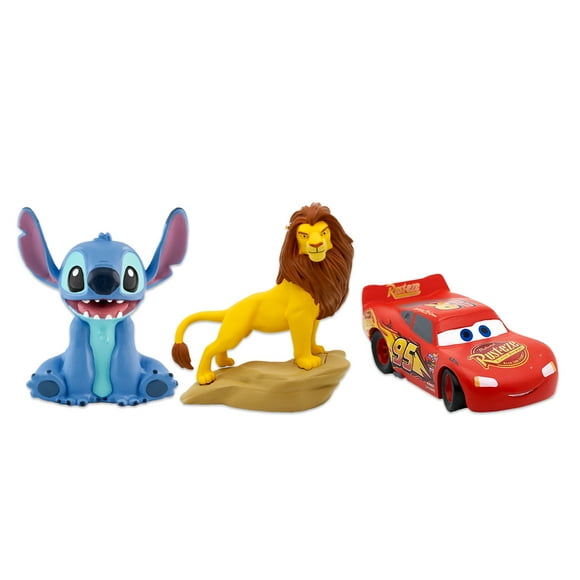 Tonies Disney Pixar Audio Character 3 Pack - ENGLISH - Contains Lion King, Lilo and Stitch, Cars
