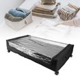thumbnail image 1 of Under Bed Storage Container, Dustproof Space Saving Clear Lid Easy Cleaning Under Bed Rolling Drawer 4 Wheels  For Bedroom, 1 of 7
