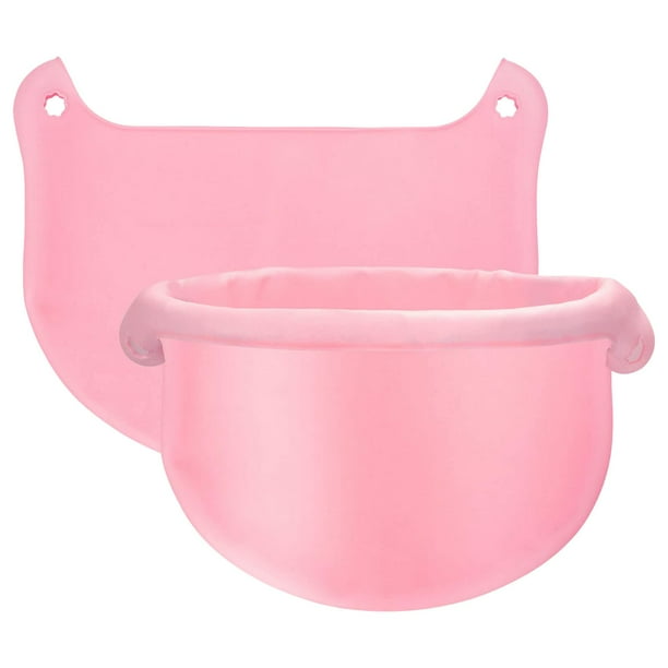 Revestimiento de cocina a prueba de fugas, resistente al calor, divisor para cenas de 6 a 8 cuartos Rosa