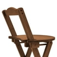 thumbnail image 6 of Folding Wood Bar Stools, Portable Bamboo 29.5" Tall Chair with Backrest and Footrest for Home, Kitchen Island, 6 of 10