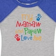 thumbnail image 4 of Inktastic Mamaw and Papaw Love Me Boys or Girls Baby Bodysuit, 4 of 5